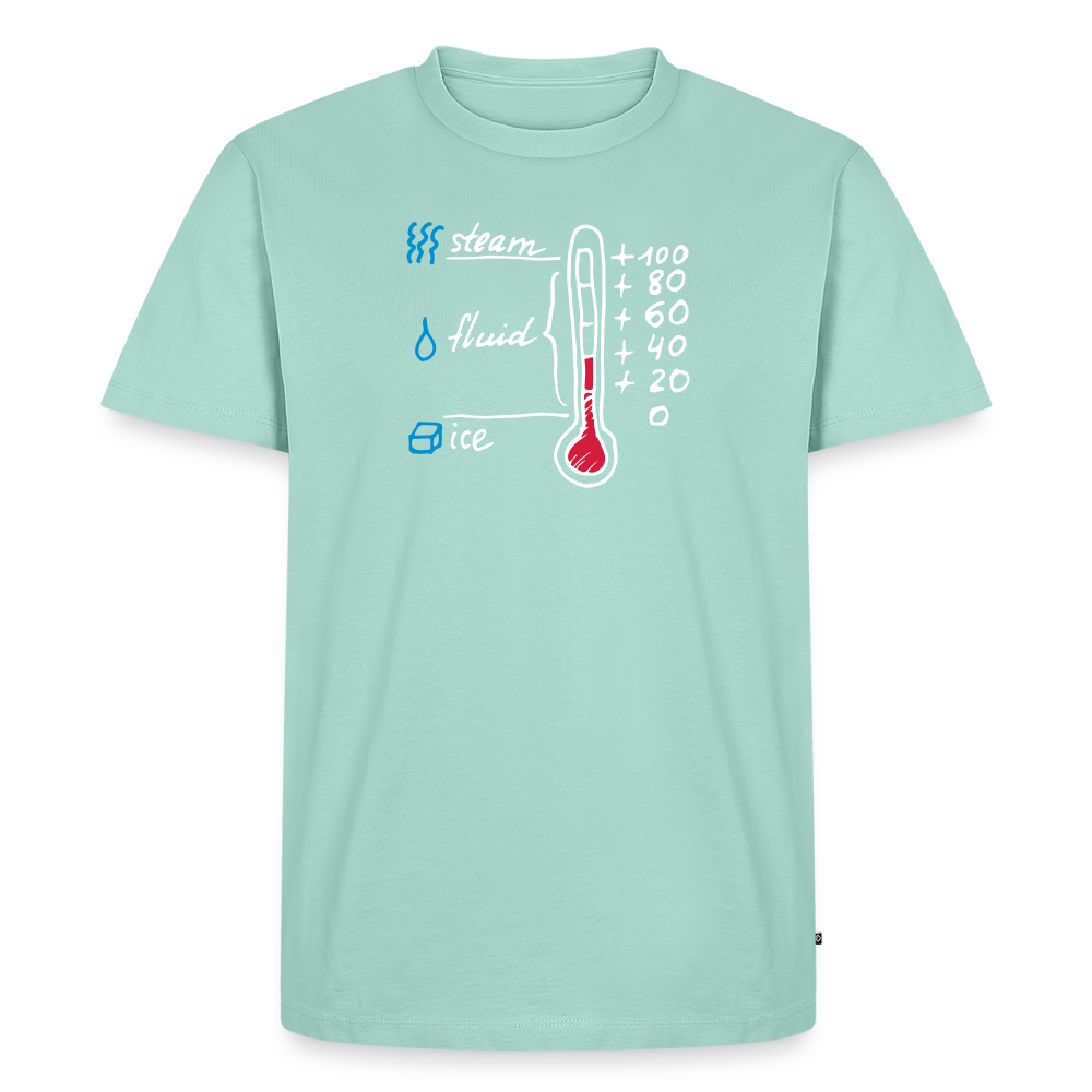 Men’s Idyo T-Shirt "Water phases" - mint