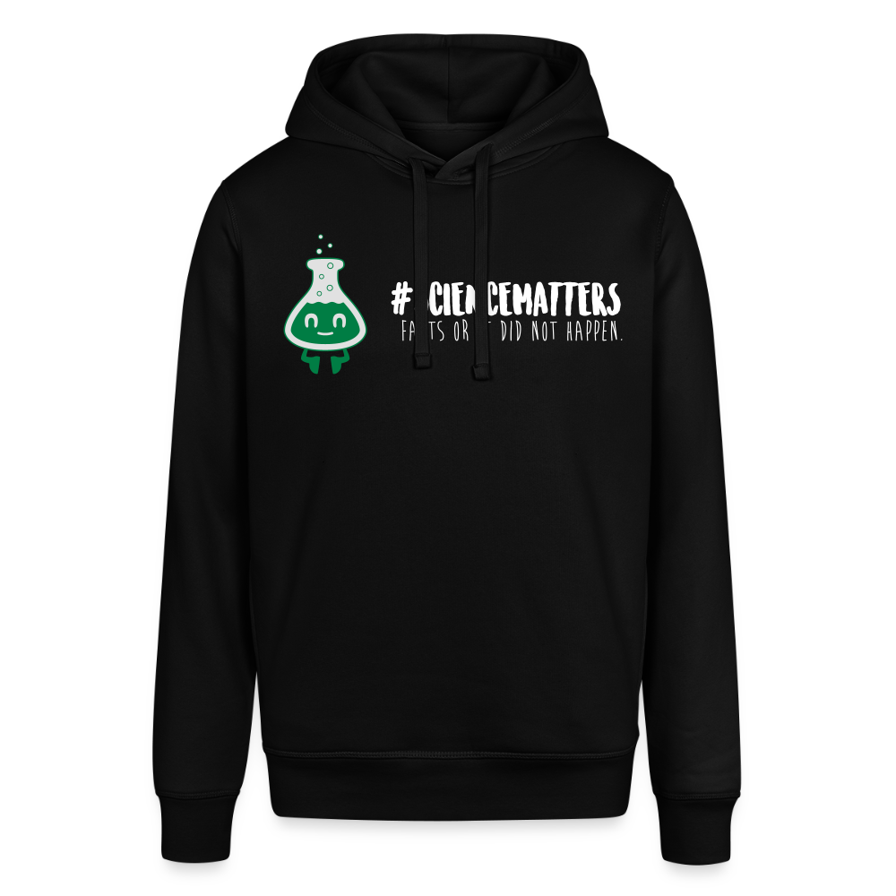 Unisex Organic Idyo Hoodie "Science matters" - black