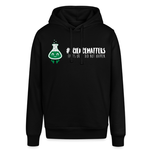 Unisex Organic Idyo Hoodie "Science matters" - black