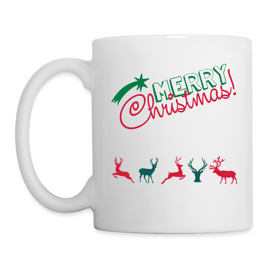 Mug "Merry Xmas & F*** Santa" - white