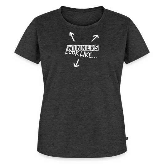 Women’s Idyo T-Shirt "Winners look like" - heather anthracite
