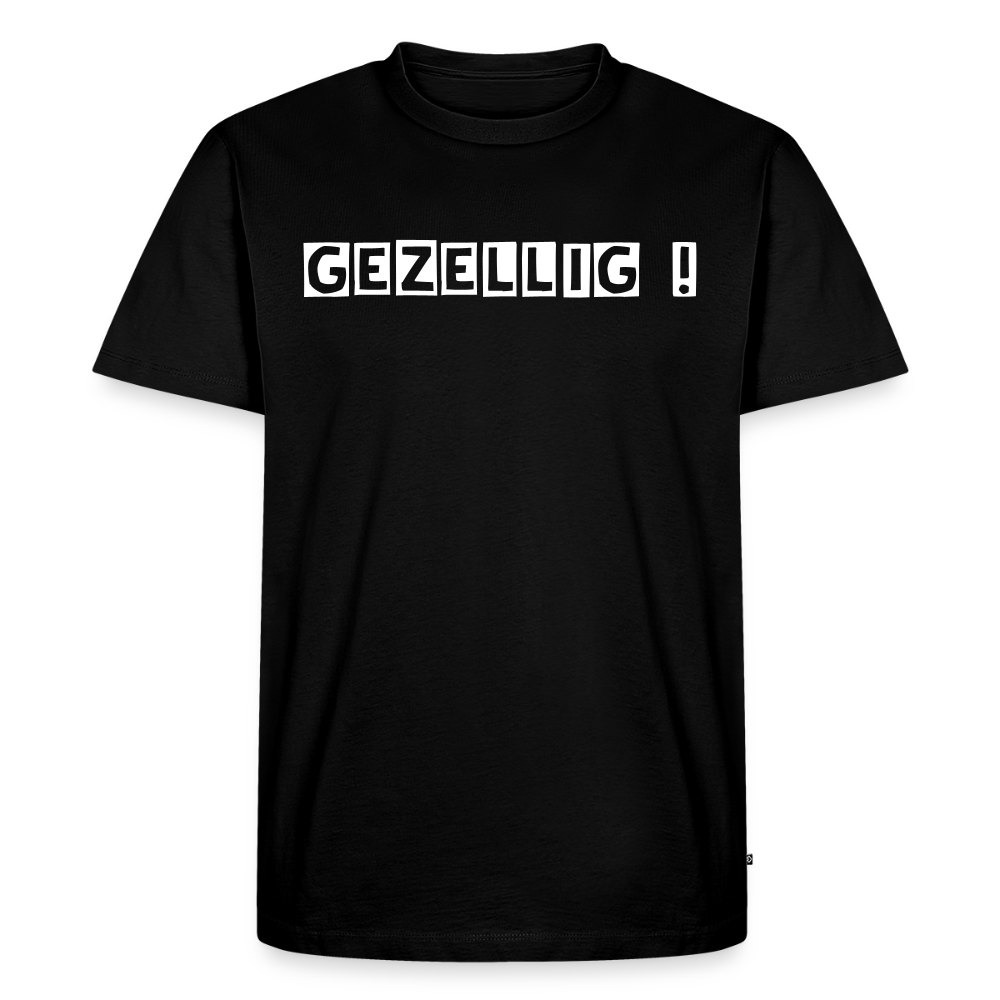 Men’s Idyo T-Shirt "Gezellig !" - black