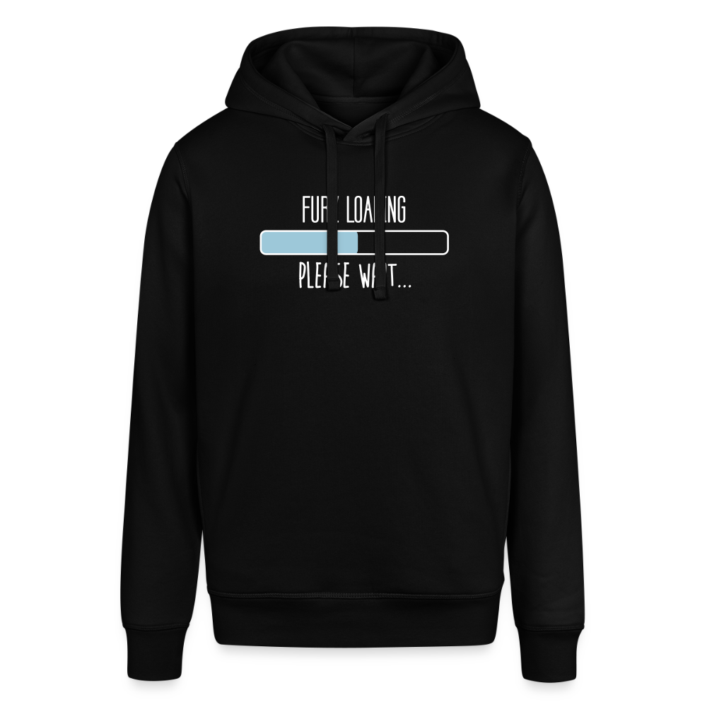 Unisex Organic Idyo Hoodie ''Furz loading" - black