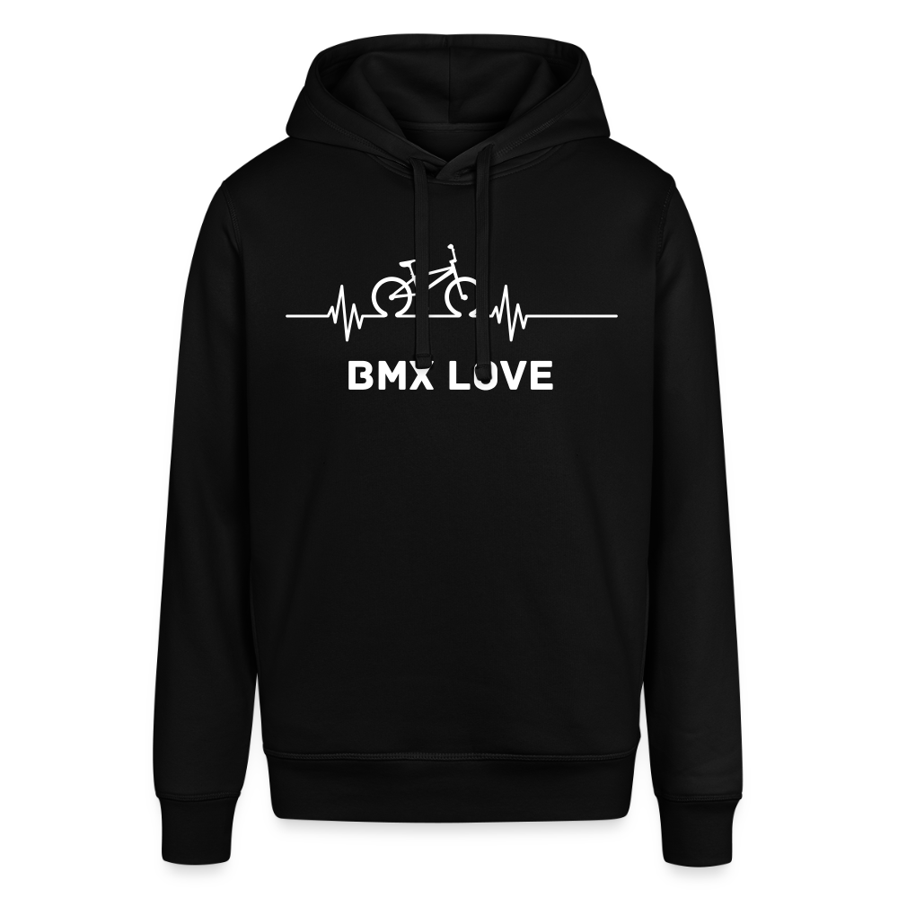 Unisex Organic Idyo Hoodie "MBX Love" - black