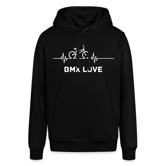 Unisex Organic Idyo Hoodie "MBX Love" - black