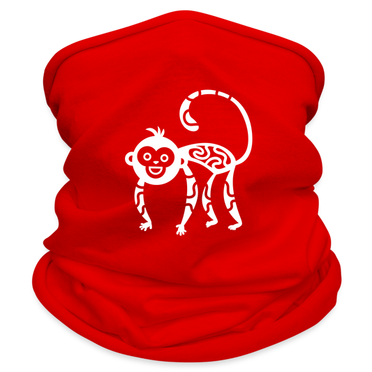 All-purpose Idyo  scarf "Monkey" - red