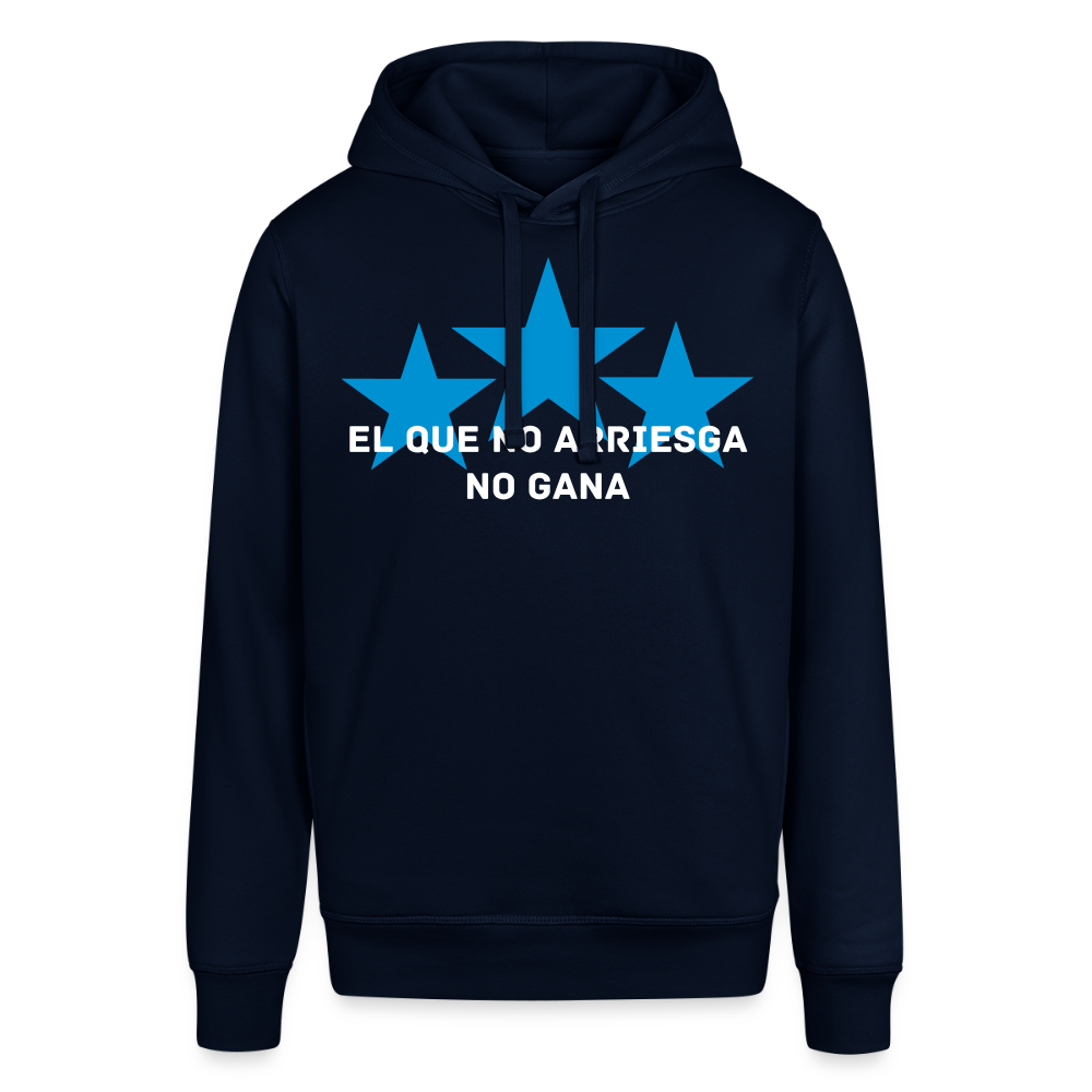 Unisex Organic Idyo Hoodie "El que no arriesga no gana" - navy