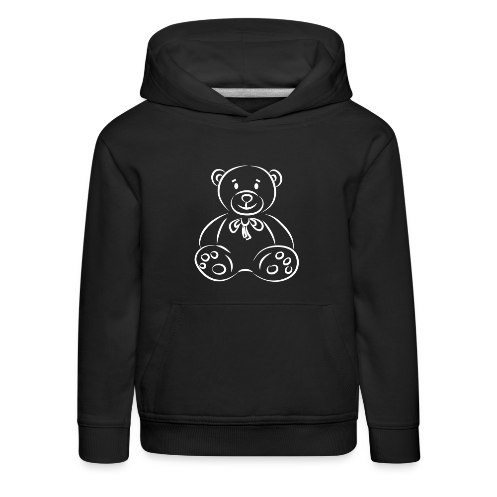 Kids' Premium Idyo Hoodie "bear" - black