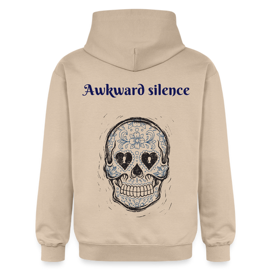 Unisex Softstyle® Midweight Idyo Hoodie "Awkward silence" - sand