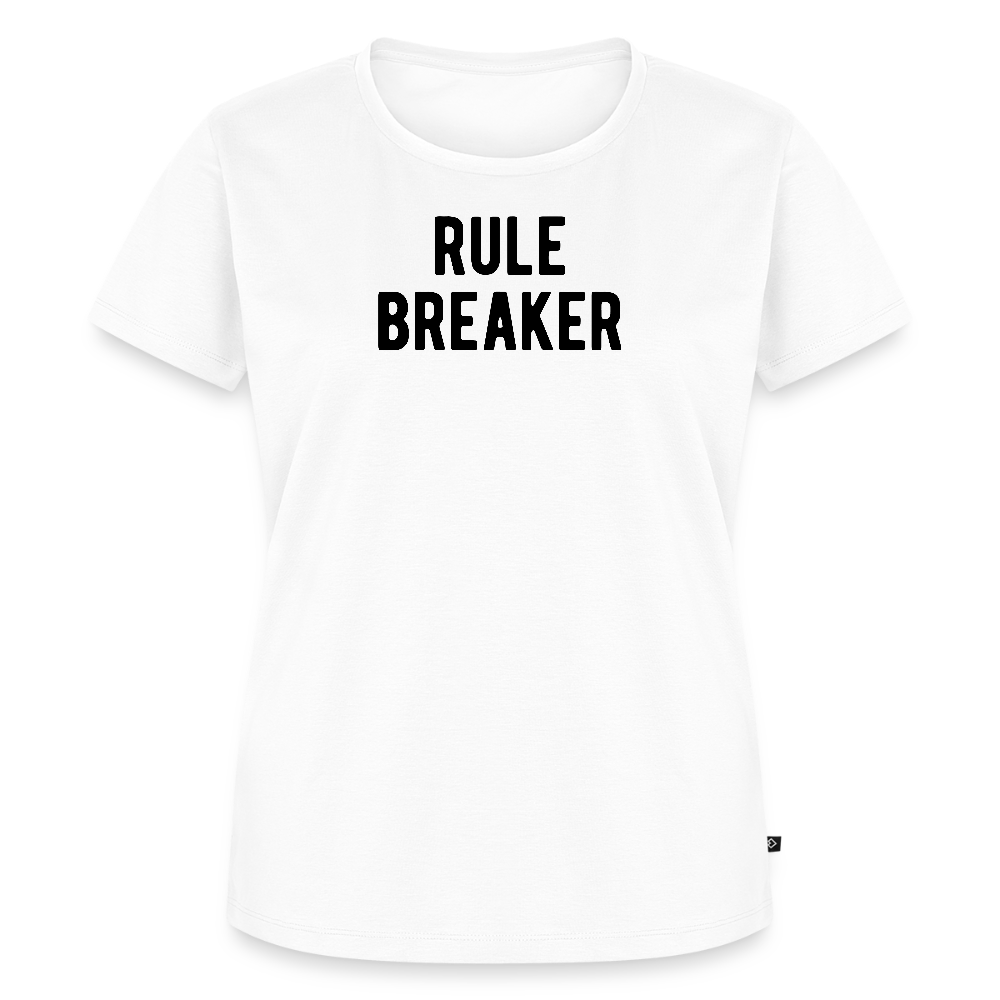 Women’s Idyo T-Shirt "Rule breaker" - white