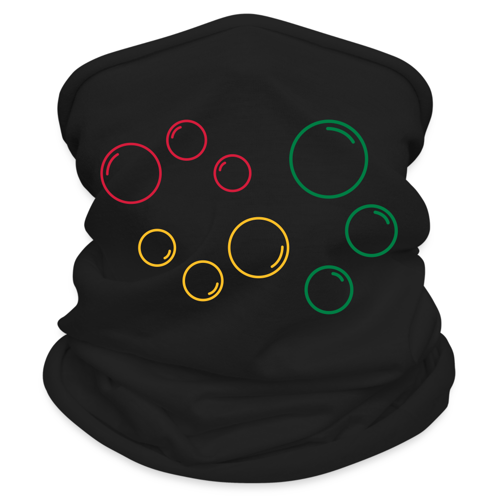 All-purpose dyo scarf "Bubbles" - black