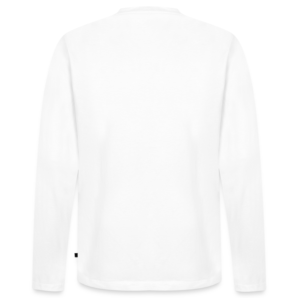 Men's Idyo Longsleeve Shirt "Action" - white