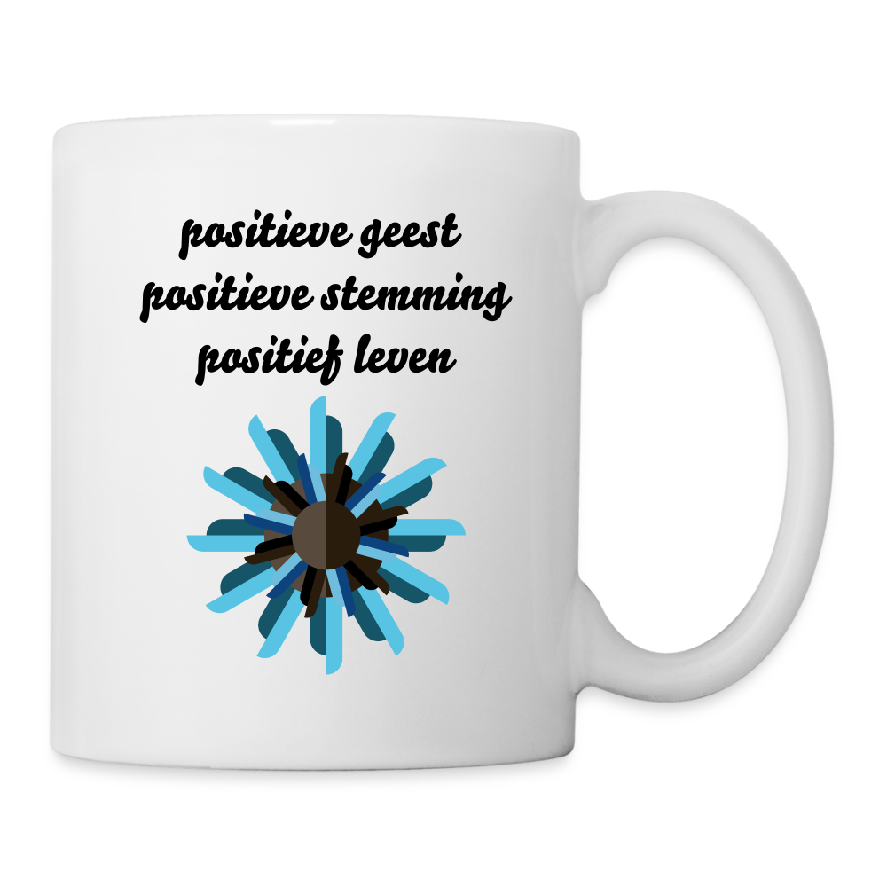 Mug "Positief geest" - white