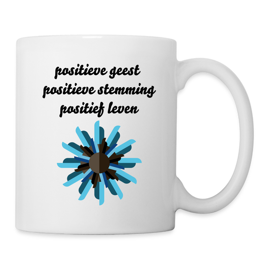 Mug "Positief geest" - white