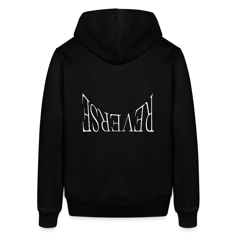 Unisex Organic Idyo Hoodie "Reverse" - black