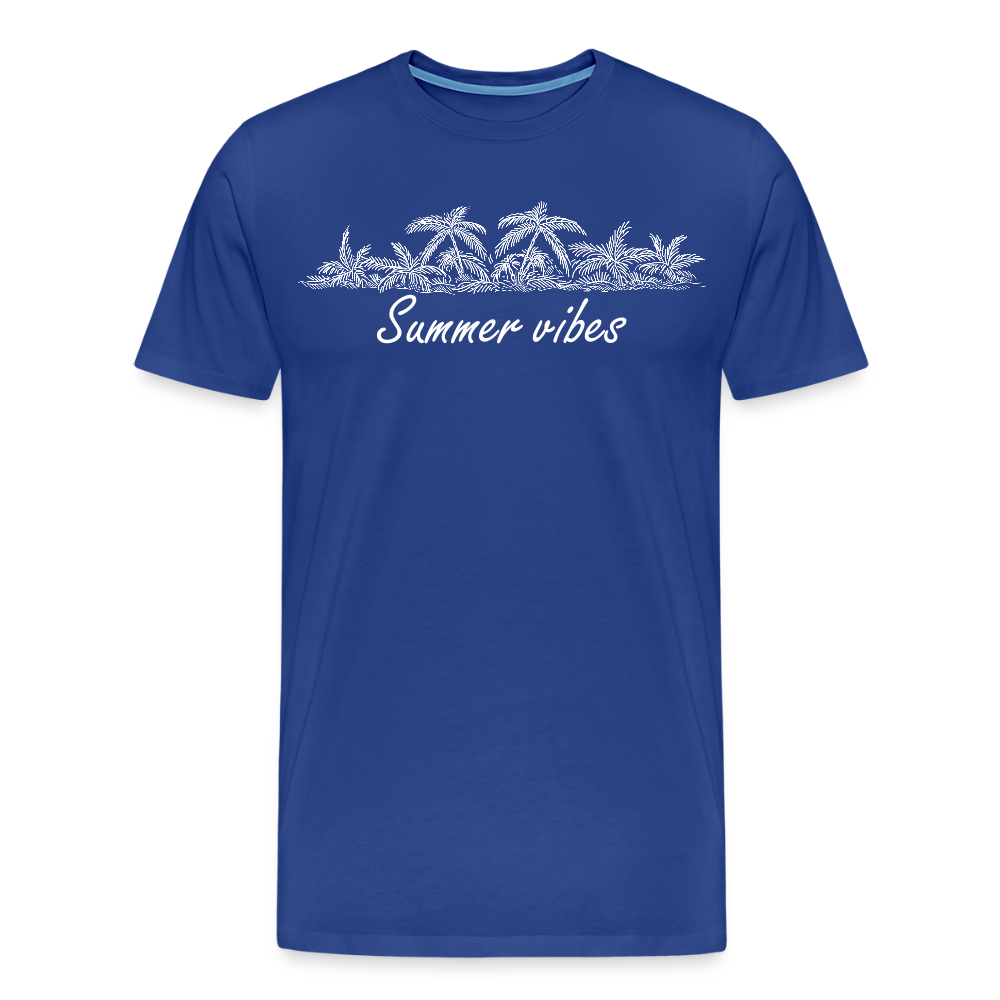 Men’s Idyo T-Shirt "summer vibes" - royal blue