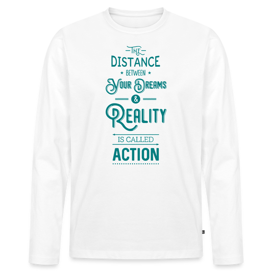 Men's  Idyo Longsleeve Shirt "Action" - white