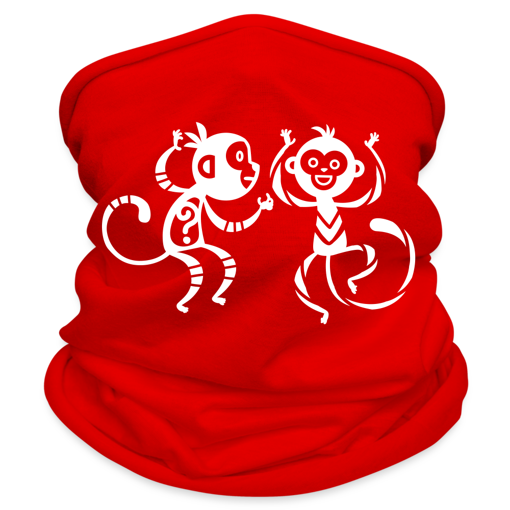 All-purpose Idyo  scarf "Monkey" - red