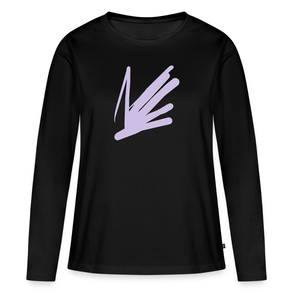 Women's Idyo Longsleeve Shirt "Arrow" - black