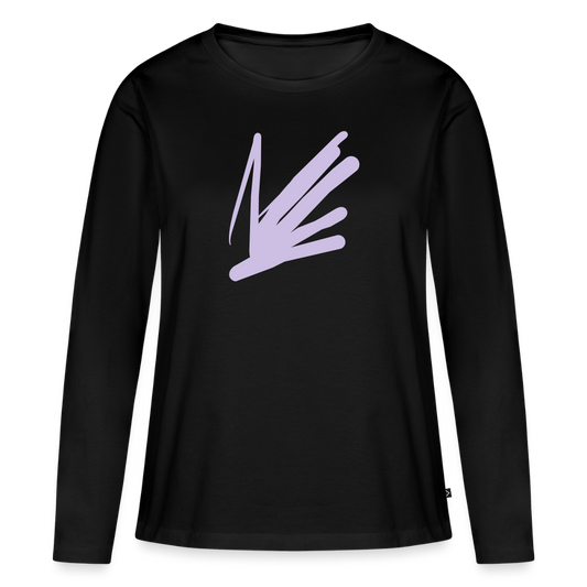 Women's  Idyo Longsleeve Shirt "Arrow" - black