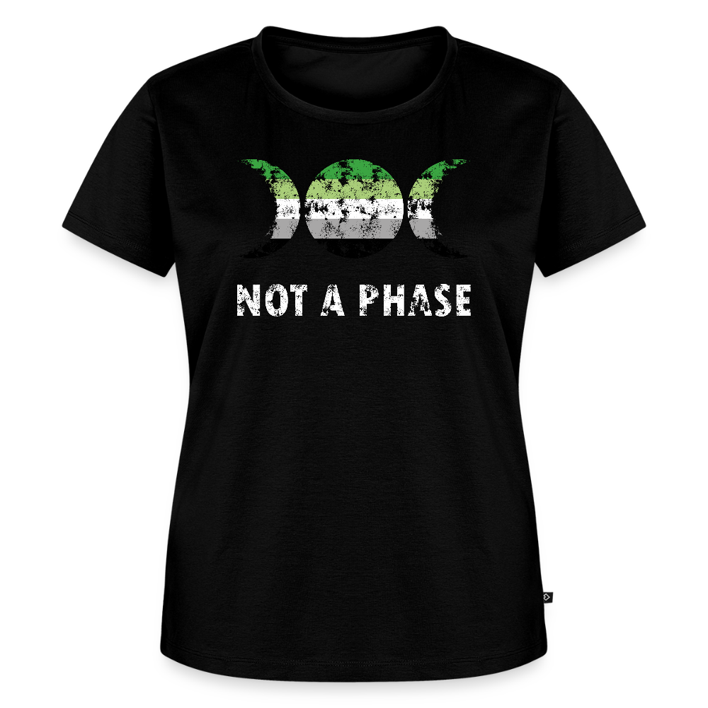 Women’s Idyo T-Shirt "Not a phase" - black