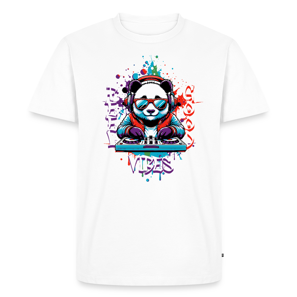 Men’s Idyo T-Shirt "Feel good vibes" - white