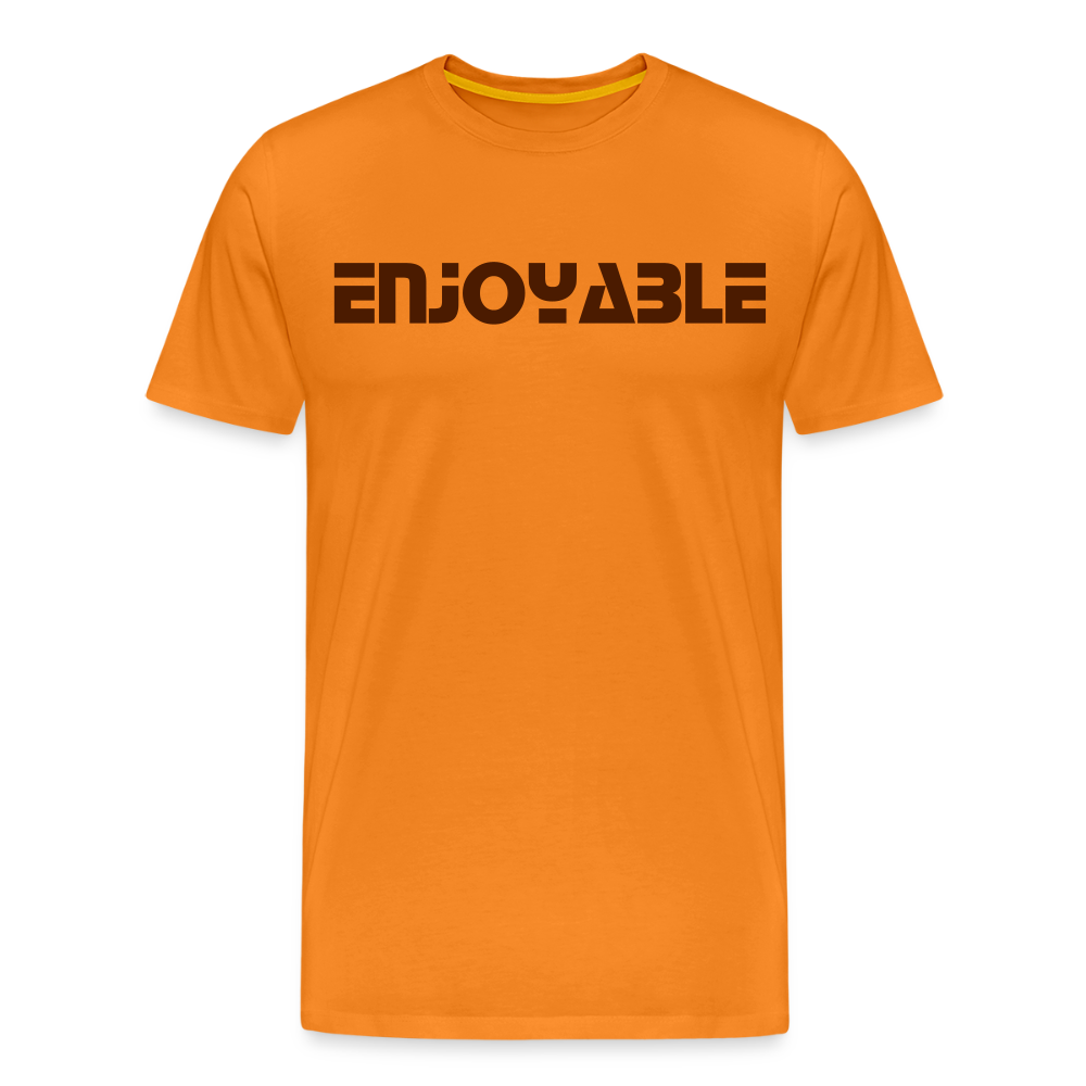 Men’s Idyo T-Shirt "Enjoyable" - orange