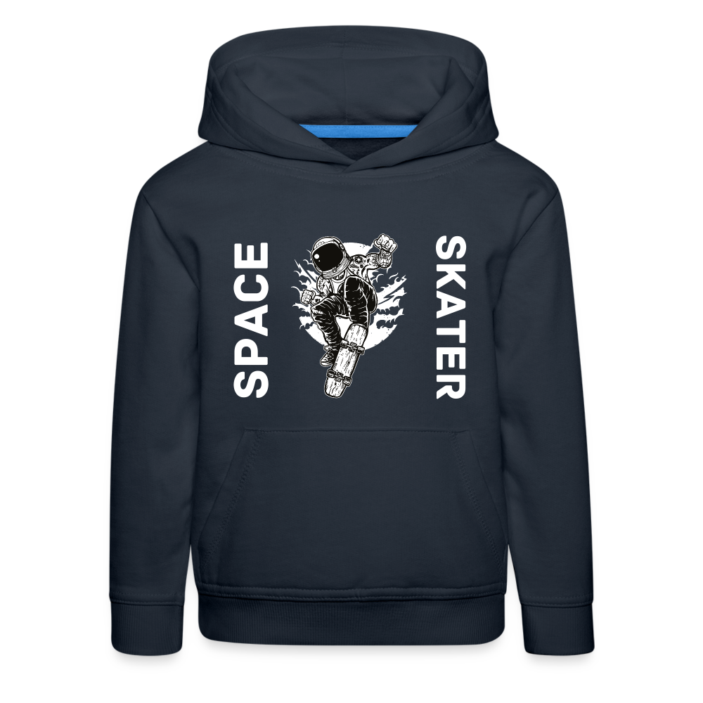 Kids' Premium Idyo Hoodie "Space skater" - navy