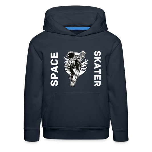Kids' Premium Idyo Hoodie "Space skater" - navy