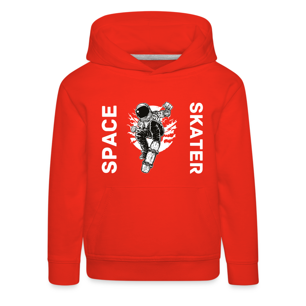 Kids' Premium Idyo Hoodie "Space skater" - red