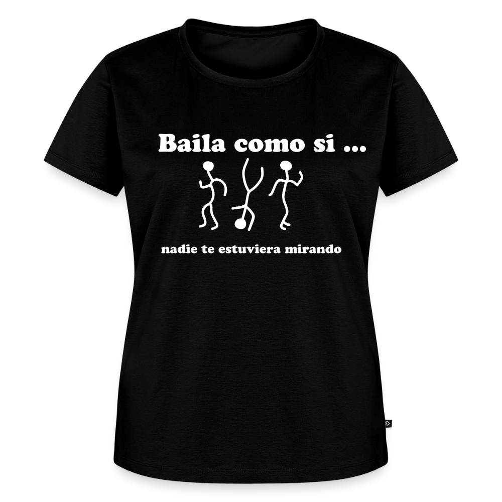 Women’s Idyo T-Shirt "Baila como si nadie te estuviera mirando" - black