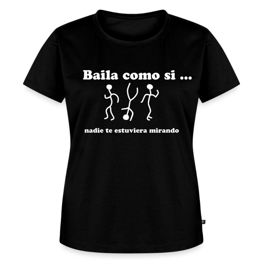 Women’s Idyo T-Shirt "Baila como si nadie te estuviera mirando" - black