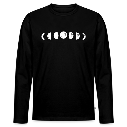 Men's  Idyo Longsleeve Shirt "Moon" - black