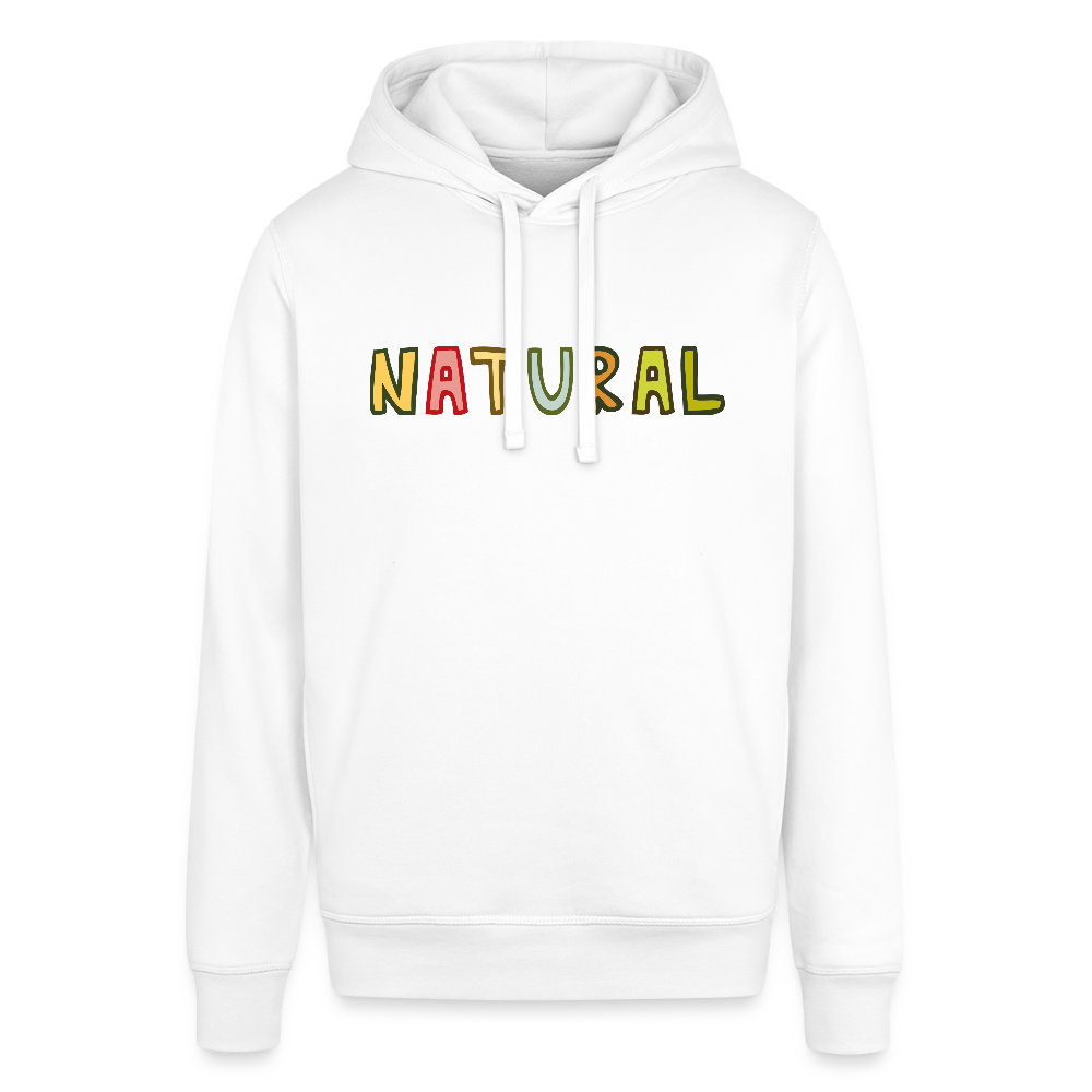 Unisex Organic Idyo Hoodie "Natural" - white