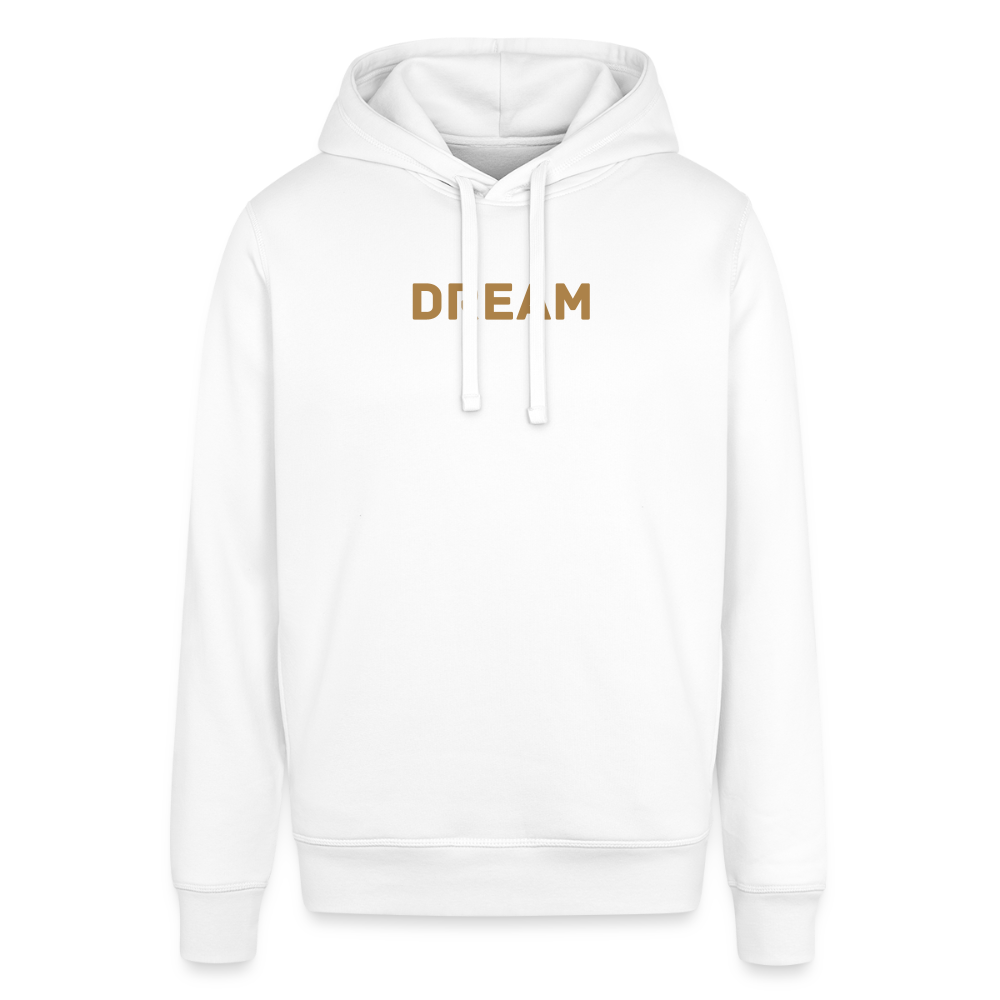 Unisex Organic Idyo Hoodie "Dream" - white