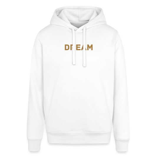 Unisex Organic Idyo Hoodie "Dream" - white