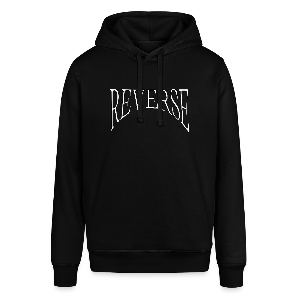 Unisex Organic Idyo Hoodie "Reverse" - black
