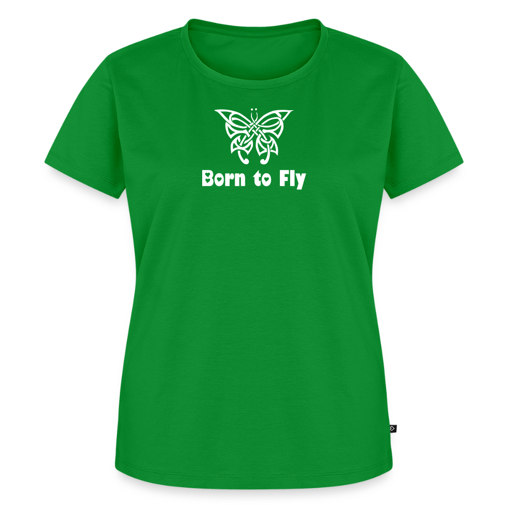 Women’s Idyo T-Shirt "Born to Fly" - green