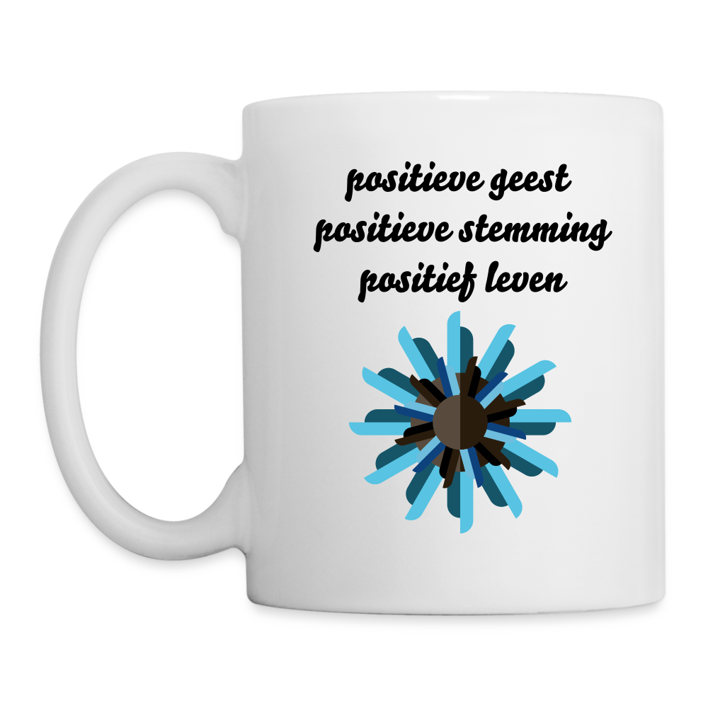 Mug "Positief geest" - white