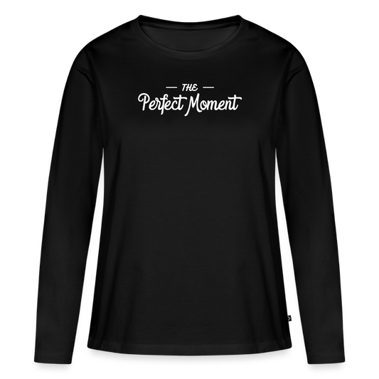 Women's  Idyo Longsleeve Shirt "Perfect moment" - black