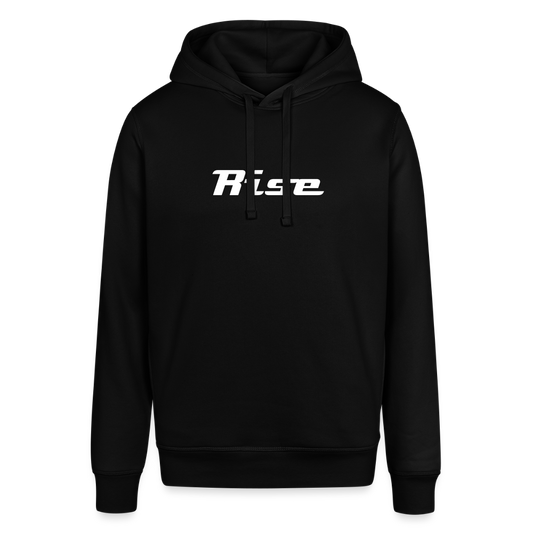 Unisex Organic Idyo Hoodie "Rise" - black