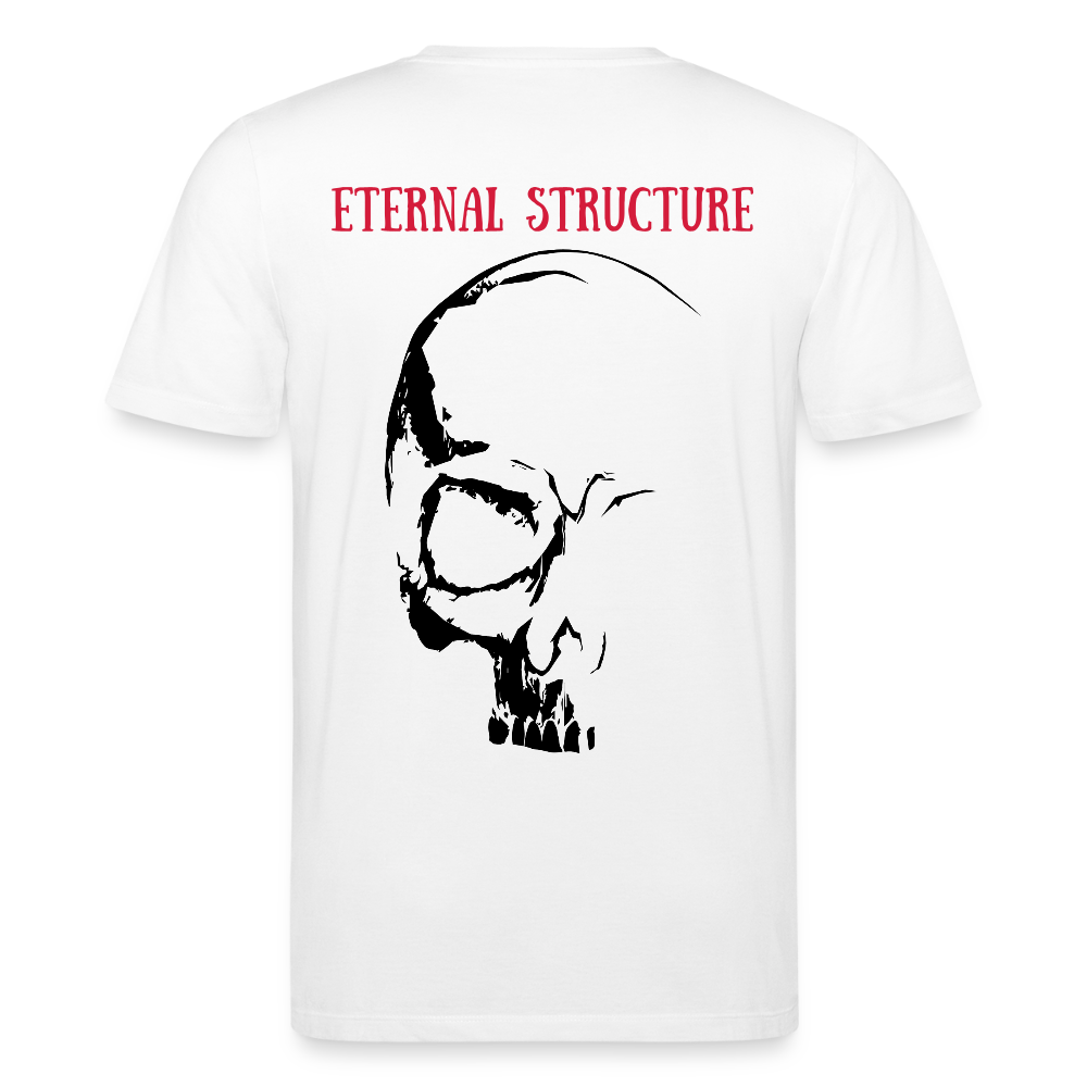 Unisex Organic Idyo T-Shirt "Eternal Structure" - white