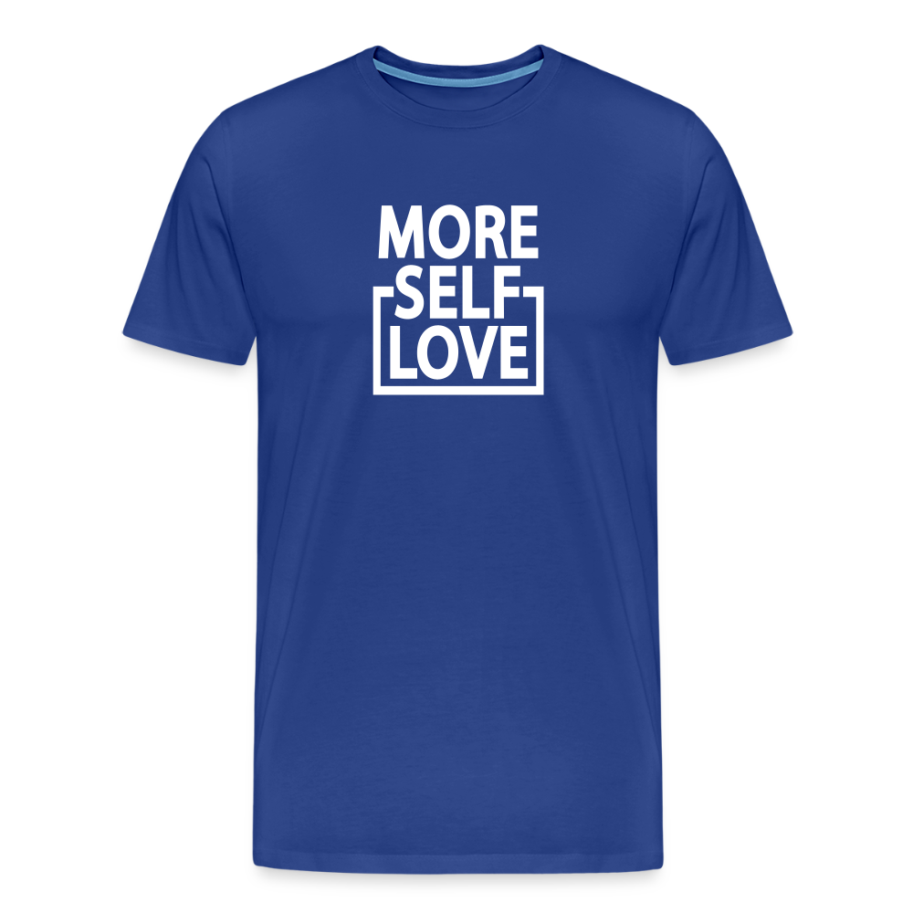 Men’s Premium T-Shirt "More self love" - royal blue