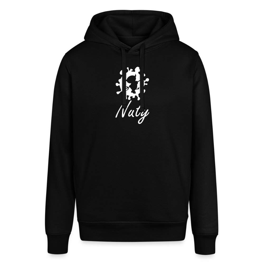 Unisex Organic Idyo Hoodie "Nuty" - black
