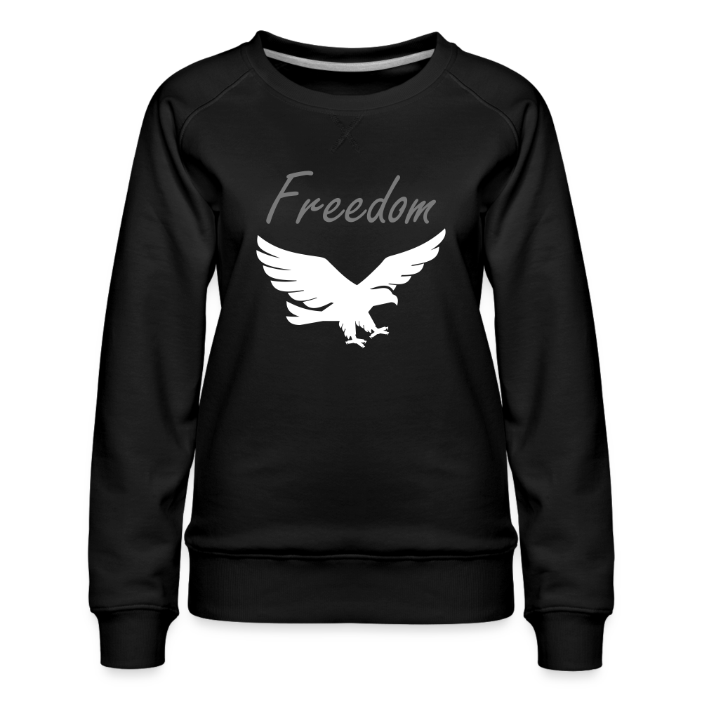 Women’s Premium Idyo Sweatshirt "Freedom" - black