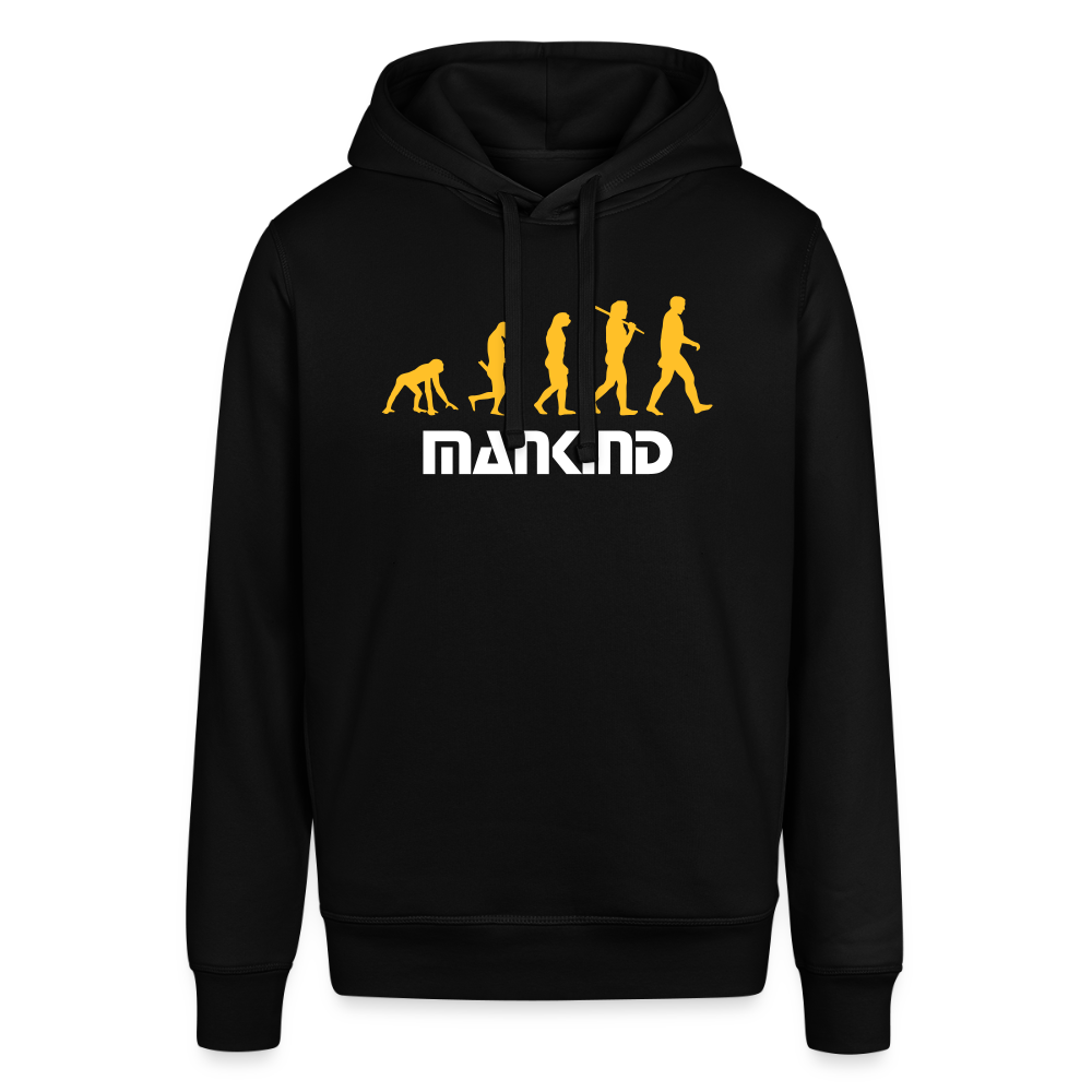 Unisex Organic Idyo Hoodie "Mankind" - black