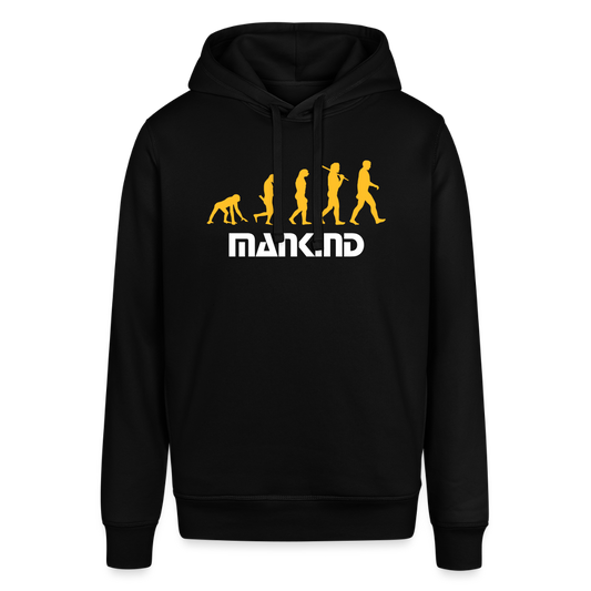 Unisex Organic Idyo Hoodie "Mankind" - black