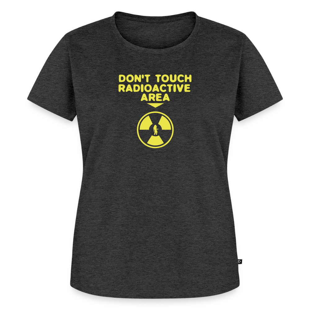 Women’s Idyo T-Shirt "Radioactive area" - heather anthracite