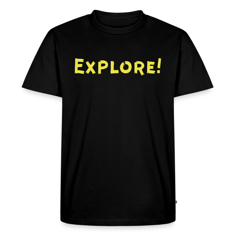 Men’s Idyo T-shirt "Explore" - black