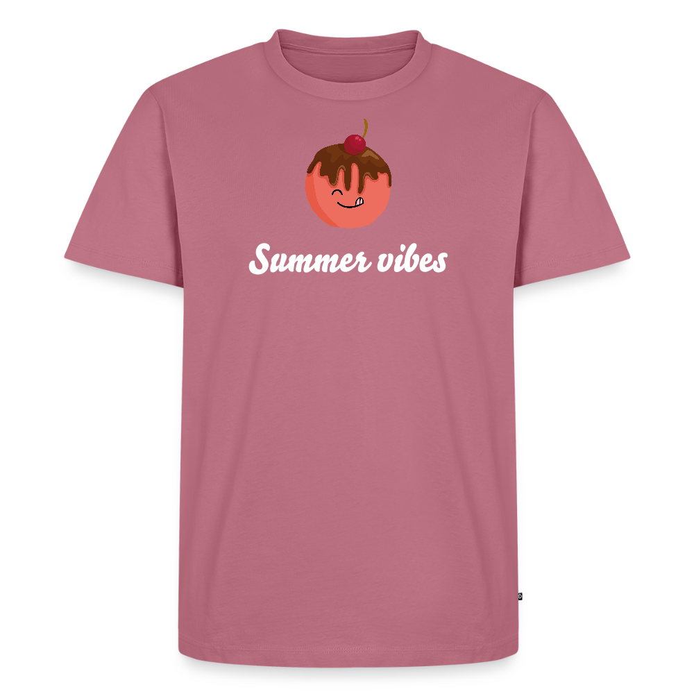 Men's Idyo T-Shirt "Summer vibes" - mauve